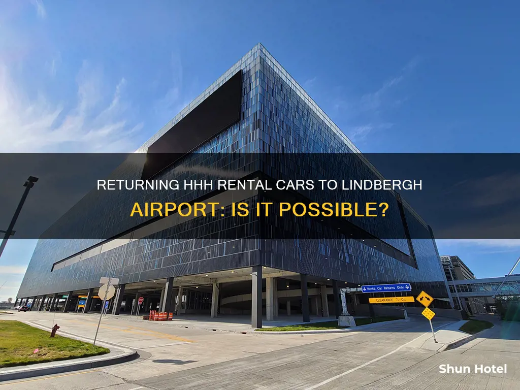 can i return hhh car rental to lindbergh airport