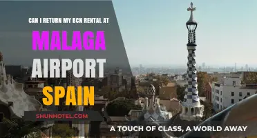 Returning Your BCN Rental at Malaga Airport, Spain