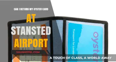 Returning Oyster Cards: Stansted Airport Options