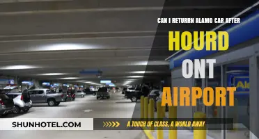 Returning Alamo Rental Cars: After-Hours Options at the Airport