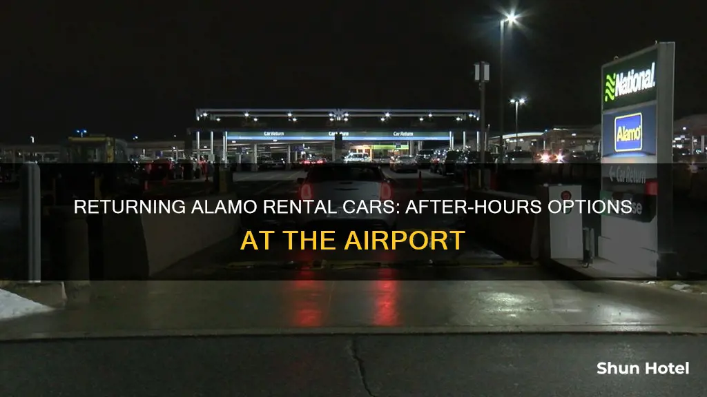 can i returrn alamo car after hourd ont airport
