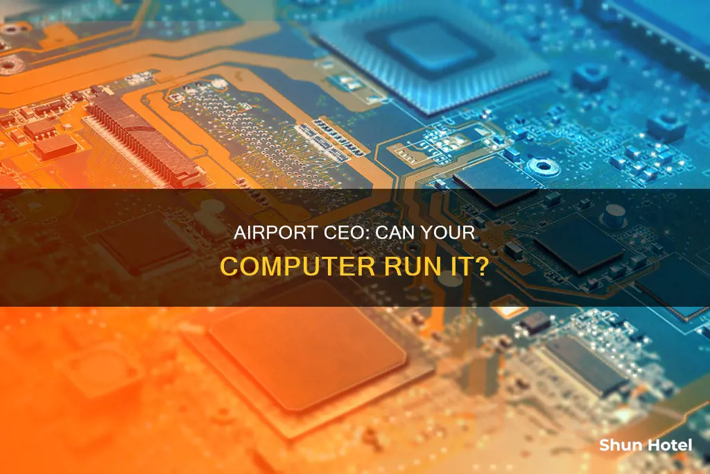 can i run airport ceo on this computer