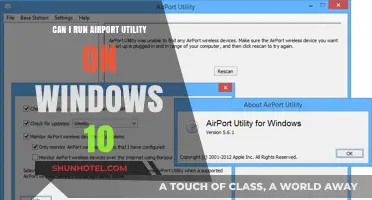 Airport Utility on Windows 10: Is It Possible?