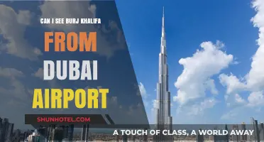 Dubai Airport: Can You Spot Burj Khalifa?