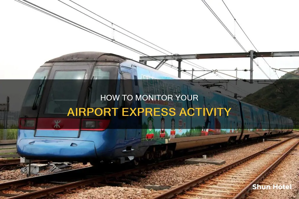 can i see who is using my internet airport express