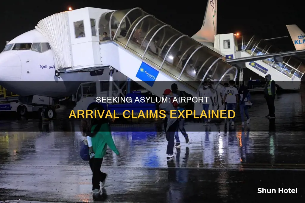 can i seek asylum at the airport