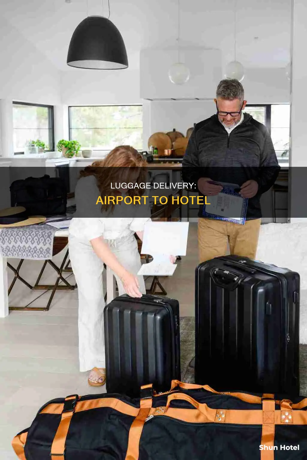 can i send my luggage from airport to hotel