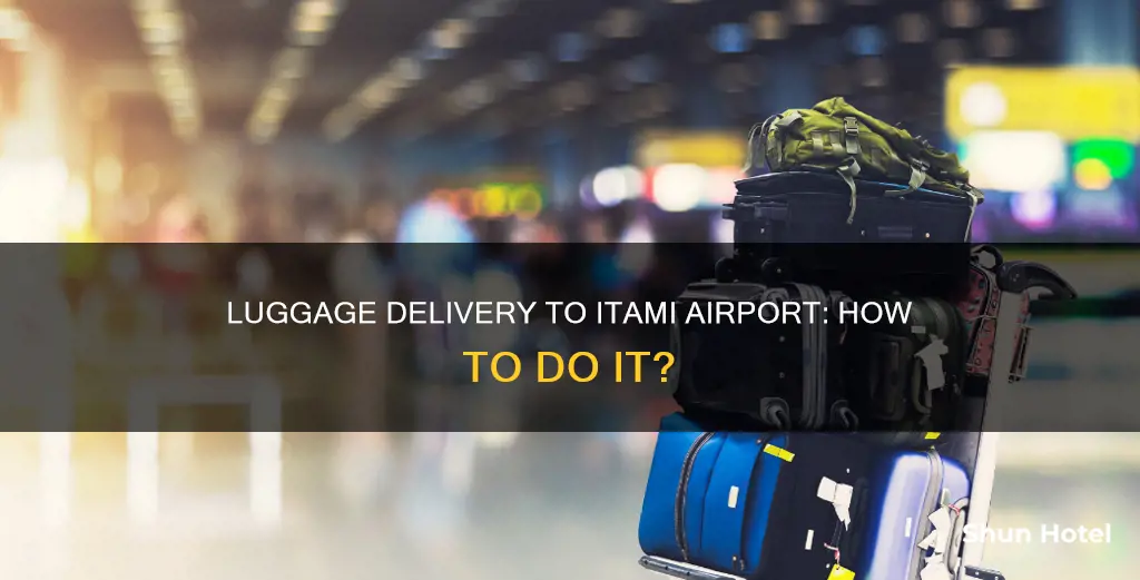 can i send my luggage to itami airport
