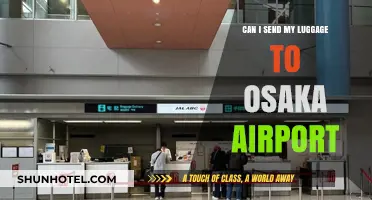 Luggage Delivery to Osaka Airport: Is It Possible?