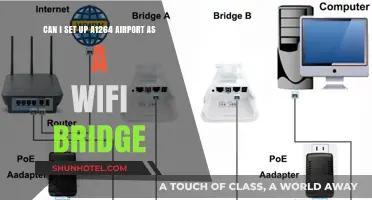 Setting Up an Apple Airport as a WiFi Bridge