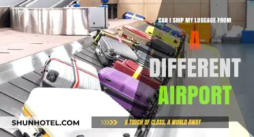 Shipping Luggage: Using a Different Airport