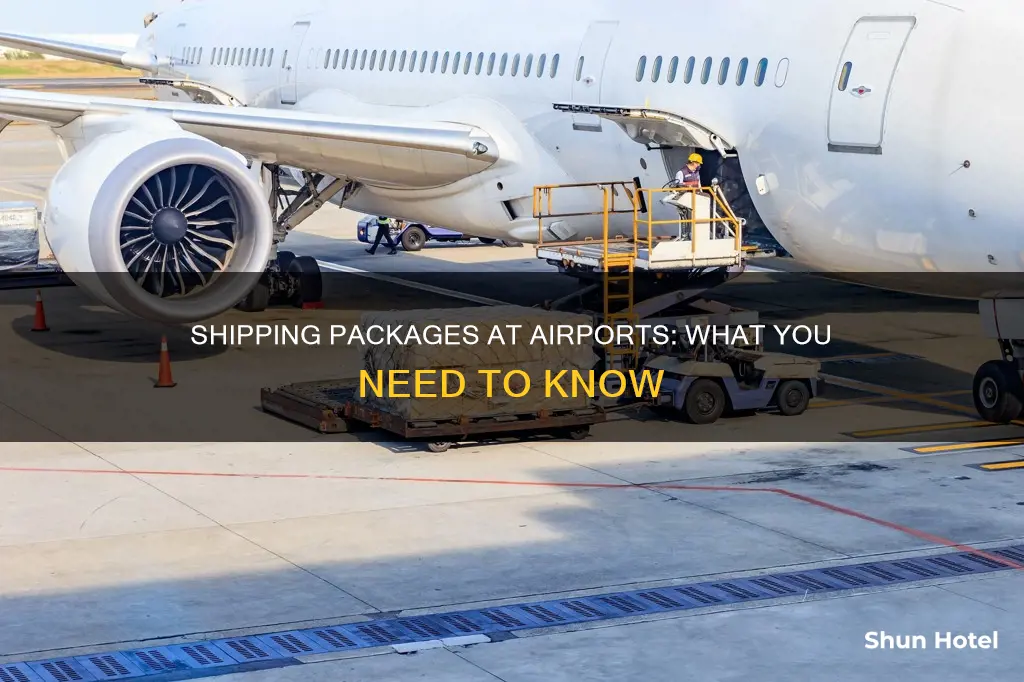 can i ship pqvkages at an airport