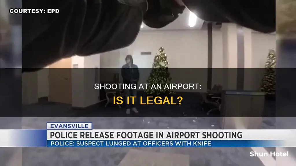 can i shoot at an airport
