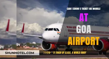 Goa Airport: Can I Show e-Tickets on My Phone?