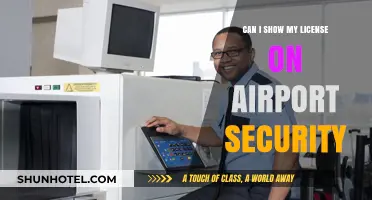 Airport Security: License Display Rules