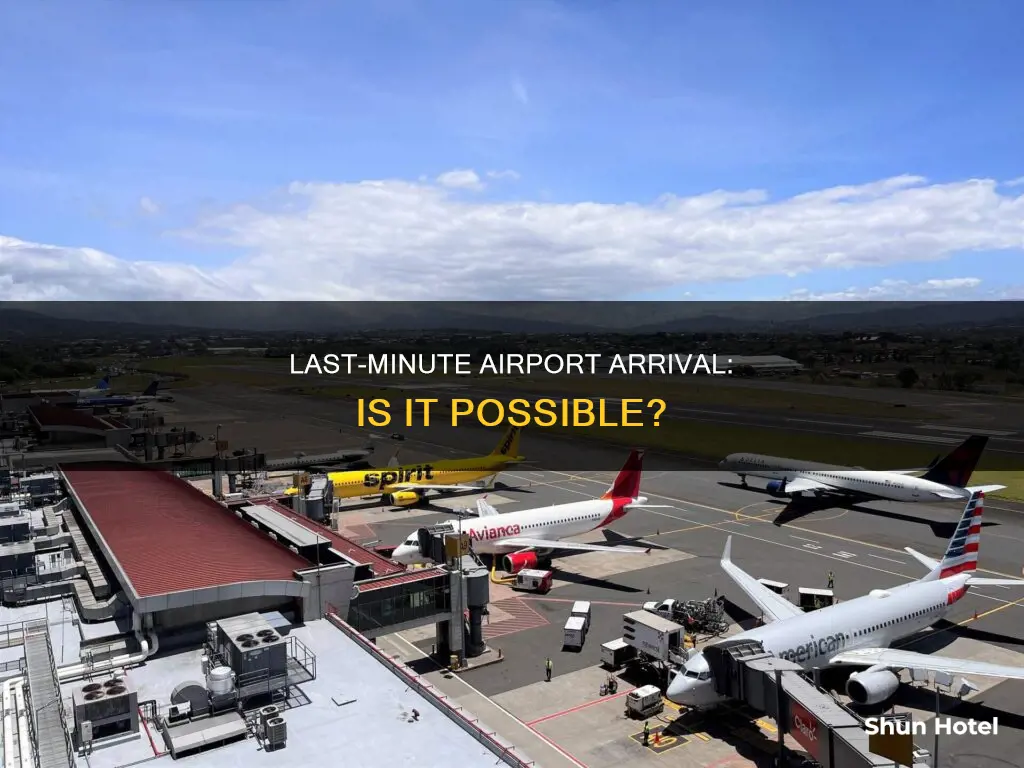 can i show up at airport 1 hour before
