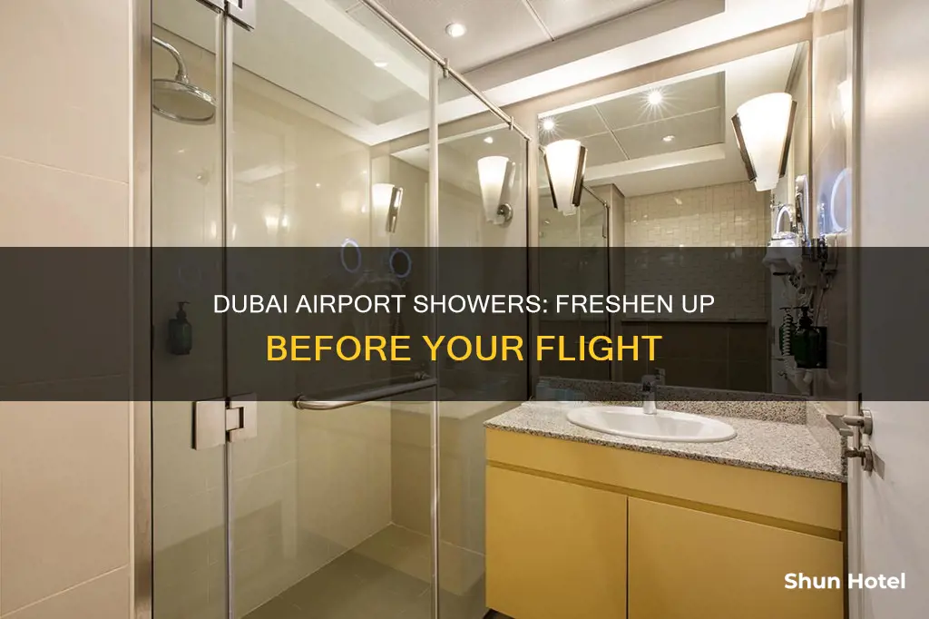 can i shower at dubai airport