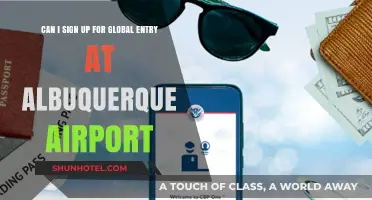 Albuquerque Airport: Global Entry Sign-Up Simplified