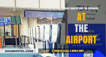 TSA PreCheck: Sign Up at the Airport?