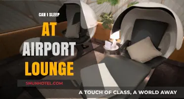 Airport Lounges: Sleep or No Sleep?