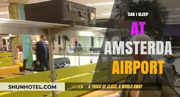 Amsterdam Airport: Sleep or No Sleep?