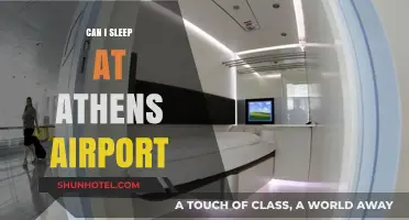 Athens Airport: A Comfortable Place for Sleep?