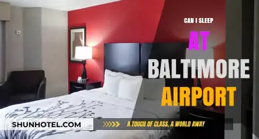 Baltimore Airport: A Place for Sleep?
