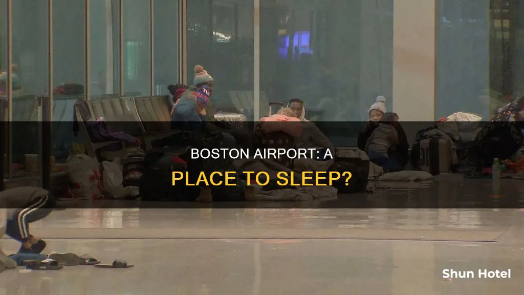 can i sleep at boston airport