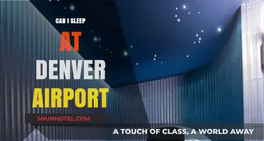 Denver Airport: A Place for Sleep?