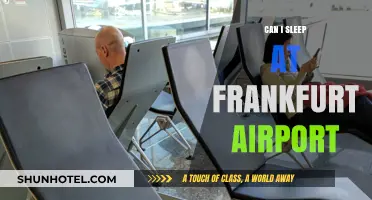 Sleeping at Frankfurt Airport: Is it Possible?