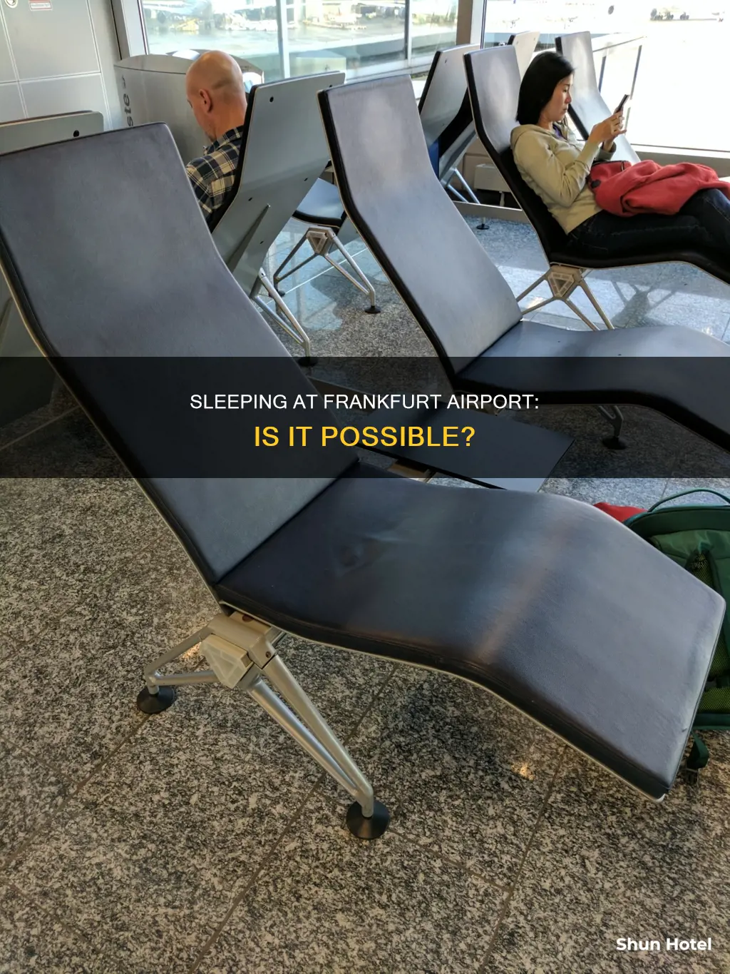 can i sleep at frankfurt airport