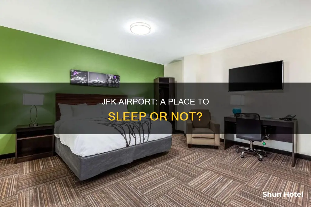 can i sleep at jfk airport