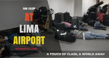 Lima Airport: Sleep or No Sleep?