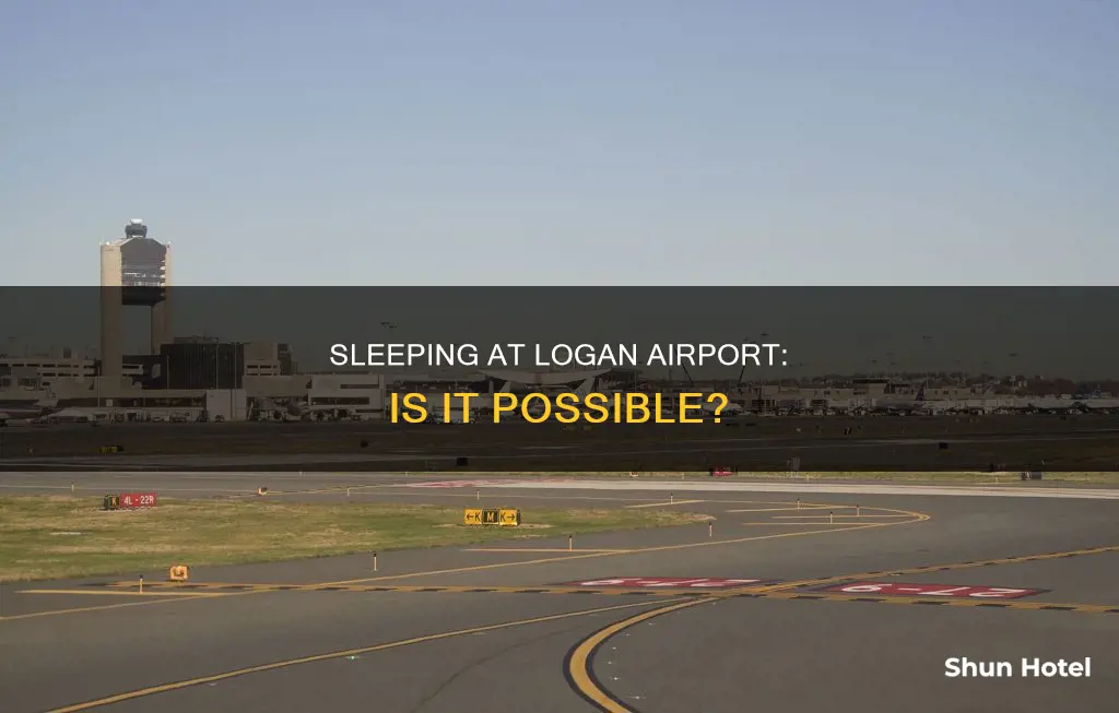 can i sleep at logan airport