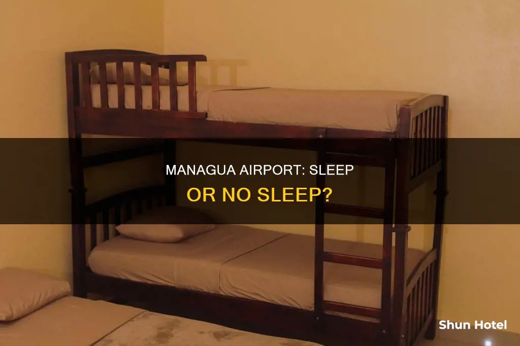 can i sleep at managua airport