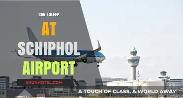 Schiphol Airport: A Comfortable Place for Sleep?