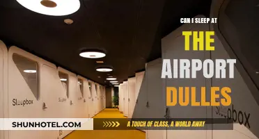 Dulles Airport: Sleeping Arrangements and Tips