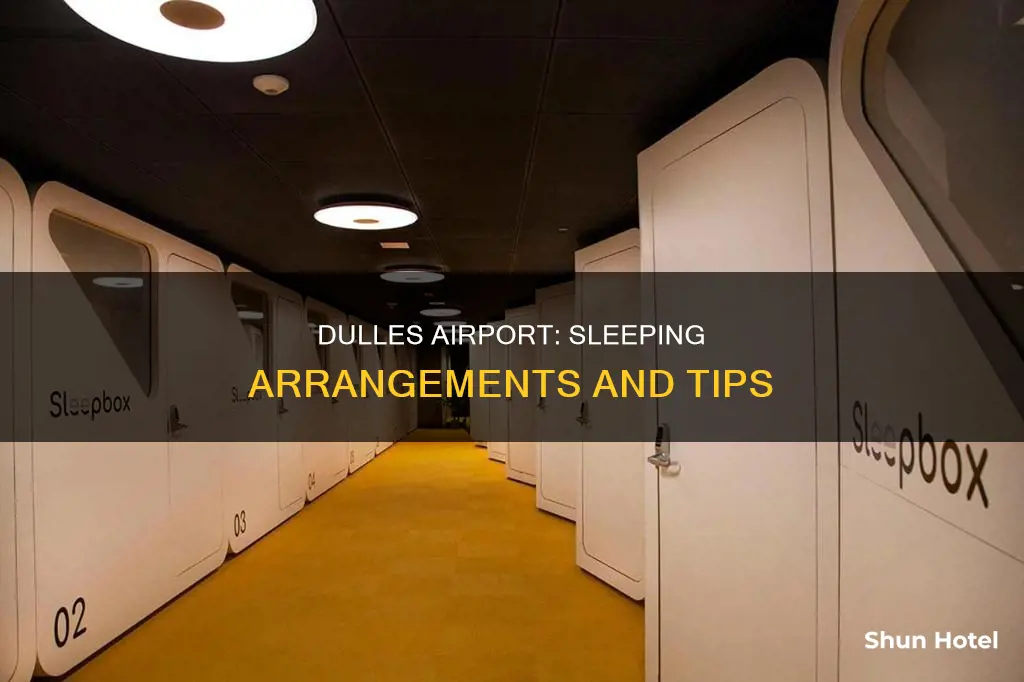 can i sleep at the airport dulles