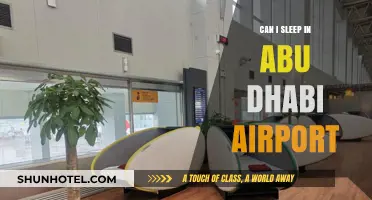 Sleeping at Abu Dhabi Airport: Is It Possible?