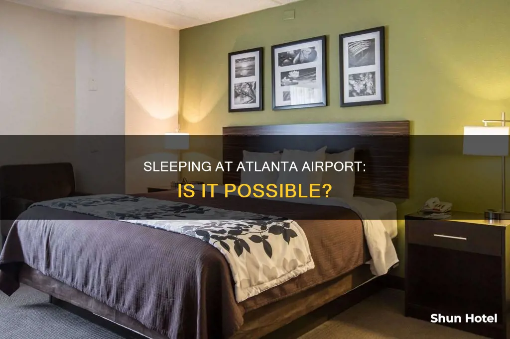 can i sleep in atlanta airport
