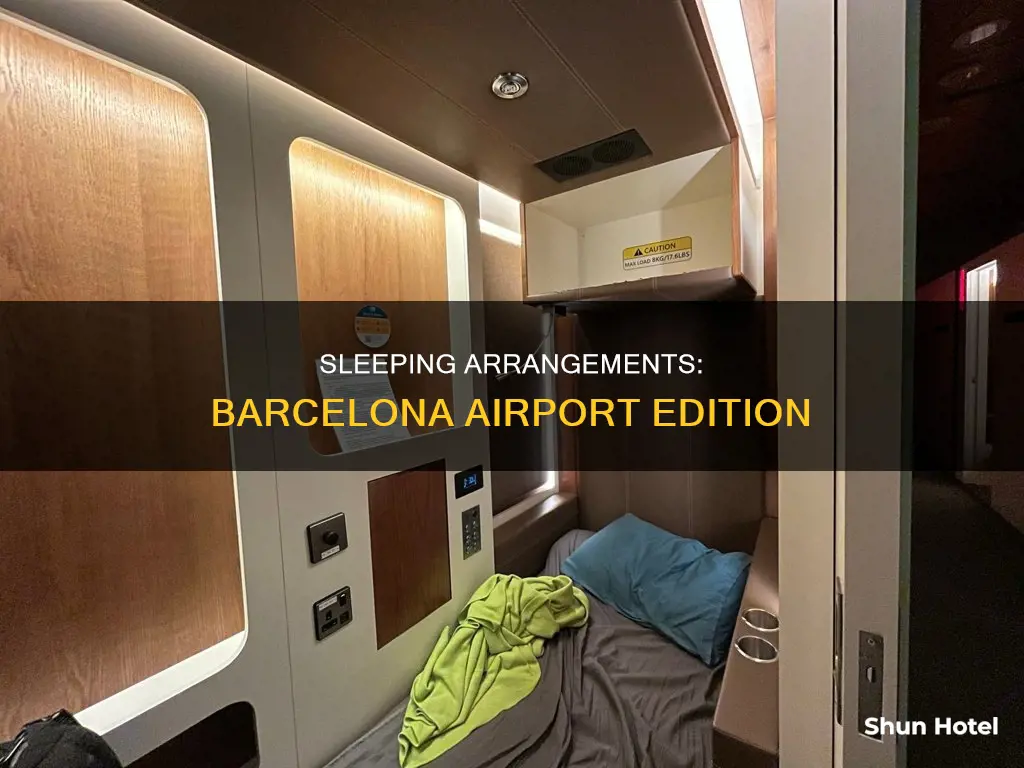 can i sleep in barcelona airport
