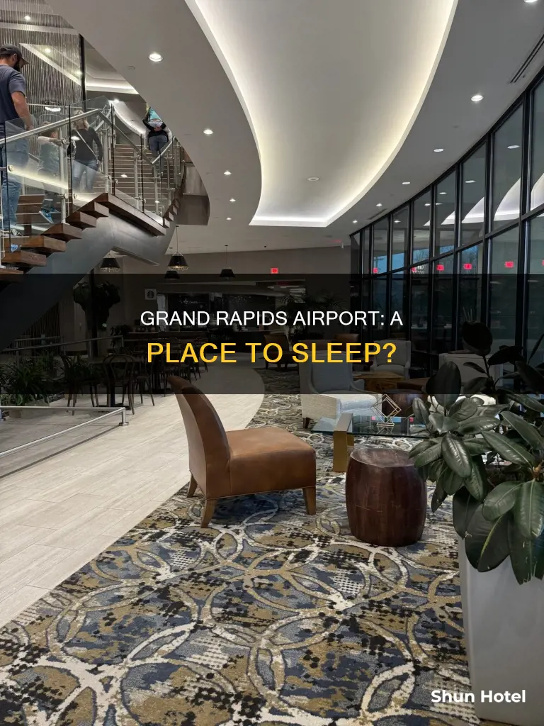 can i sleep in grand rapids airport