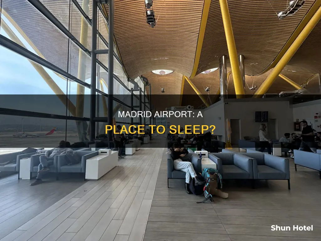 can i sleep in madrid airport