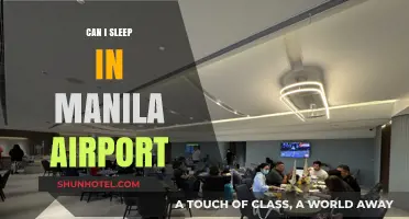 Manila Airport: A Place for Sleeping Passengers