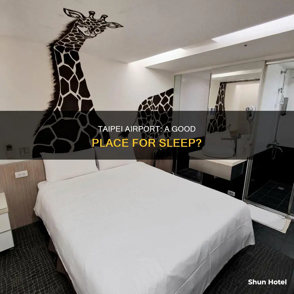 can i sleep in taipei airport