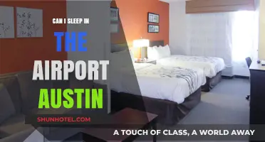 Sleeping at Austin Airport: Is It Possible?