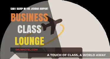 Business Class Lounge: Sleep at Jeddah Airport