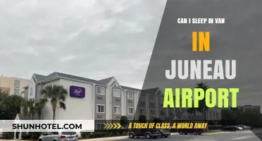 Sleeping in a Van: Juneau Airport Edition