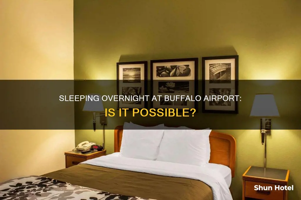can i sleep overnight at the buffalo airport