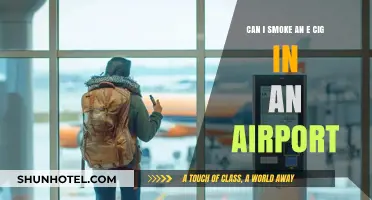 Airport E-Cig Smoking: Is It Allowed?
